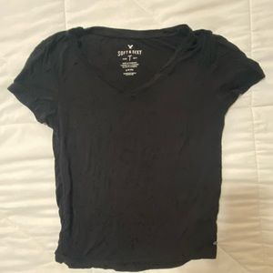 black t shirt